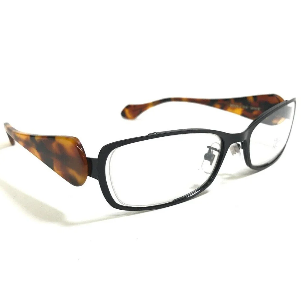 FACE a FACE Eyeglasses Frames BEGUM 2 916 Black Tortoise Semi Rimmed 54-18-130